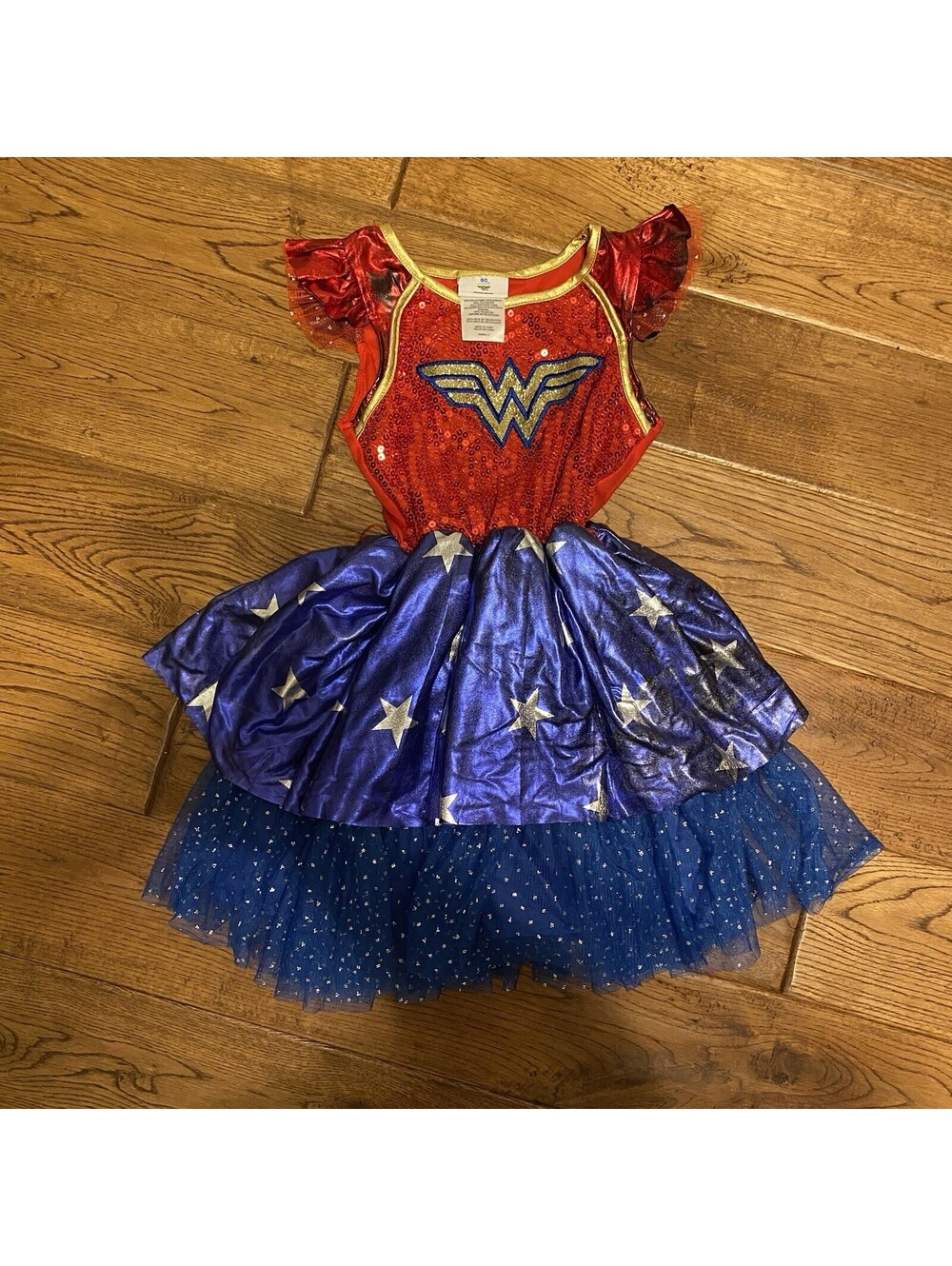 Kids DC Wonder Woman Superhero costume medium halloween dressup